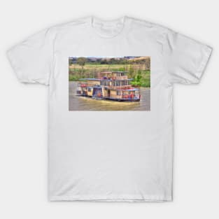 Full Steam Ahead - Captain Proud, Murray Bridge, South Australia T-Shirt